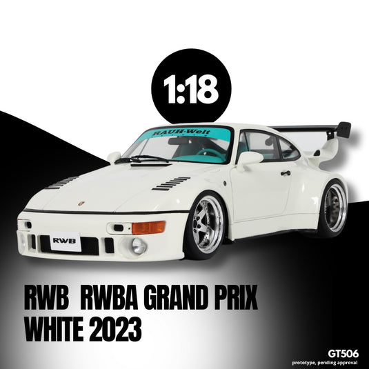 Porsche RWB RWBA GRAND PRIX WHITE 2023 GT SPIRIT 1:18