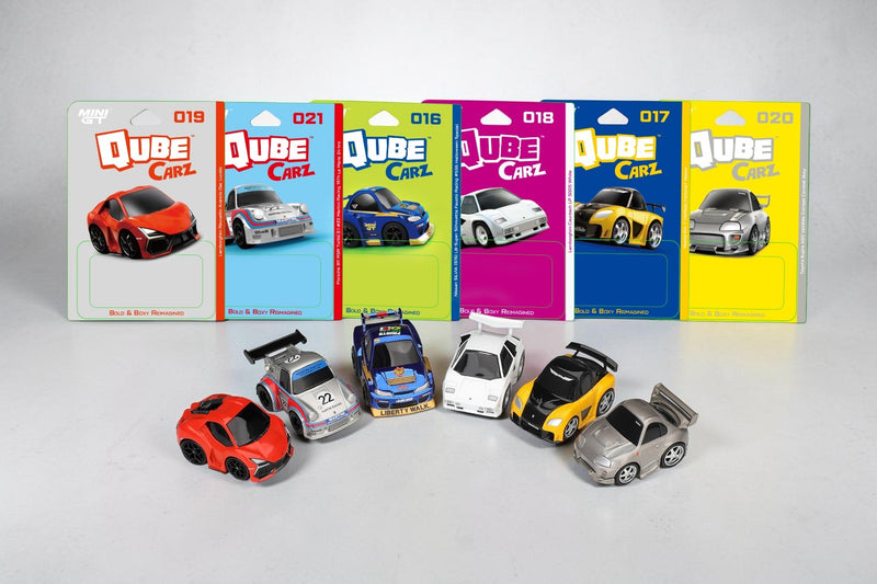 Load image into Gallery viewer, ASSORTMENT 6 PIECES QUBE CARZ 2026 VER.4 MINI GT 1:64
