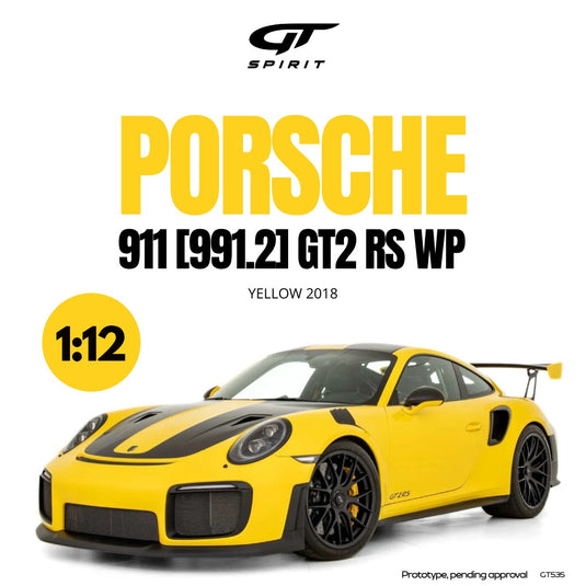 Porsche 911 [991.2] GT2 RS WP YELLOW 2018 GT SPIRIT 1:12