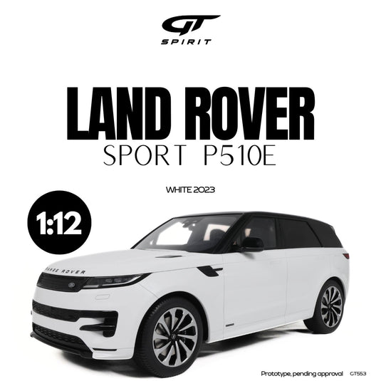 LAND ROVER SPORT P510E WHITE 2023 GT SPIRIT 1:12