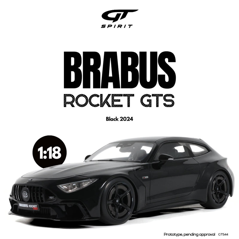 Load image into Gallery viewer, Brabus ROCKET GTS BLACK 2024 GT SPIRIT 1:18

