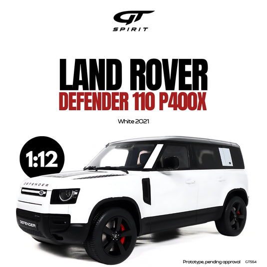 LAND ROVER DEFENDER 110 P400X WIT 2021 GT SPIRIT 1:12