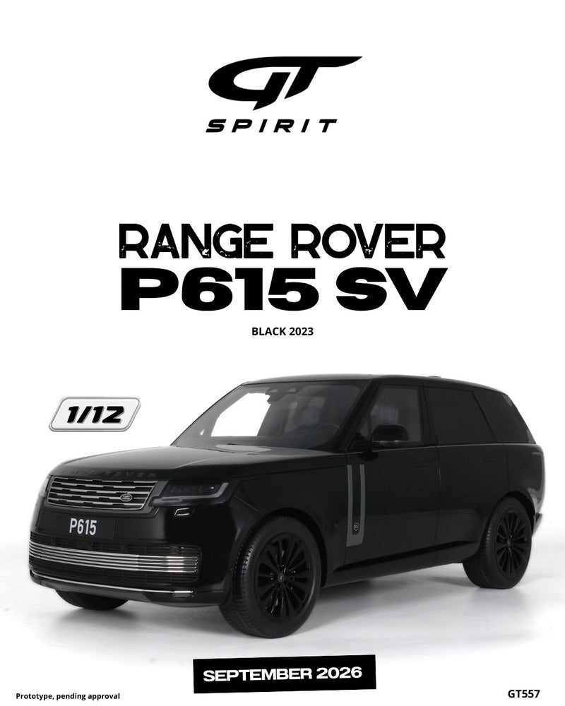 Load image into Gallery viewer, RANGE ROVER P615 SV BLACK 2023 GT SPIRIT 1:12
