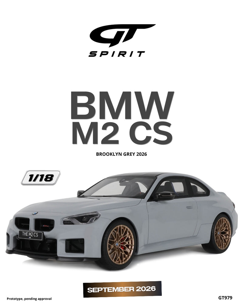 Load image into Gallery viewer, BMW M2 CS BROOKLYN GREY 2026 GT SPIRIT 1:18
