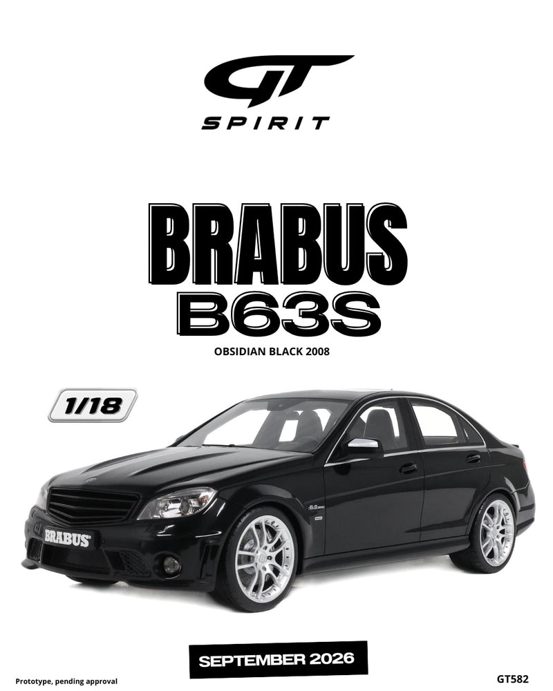 Chargez l'image dans la visionneuse de la galerie, MERCEDES-BENZ BRABUS B63S NOIR OBSIDIEN 2008 GT SPIRIT 1:18
