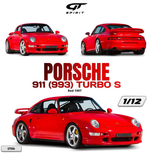 Porsche 911 [993] TURBO S RED 1997 GT SPIRIT 1:12