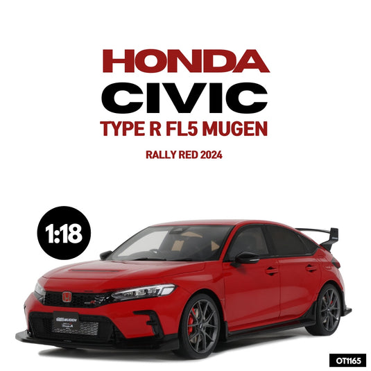 Honda CIVIC TYPE R FL5 MUGEN RALLYE RED R513 2024 OTTOmobile 1:18