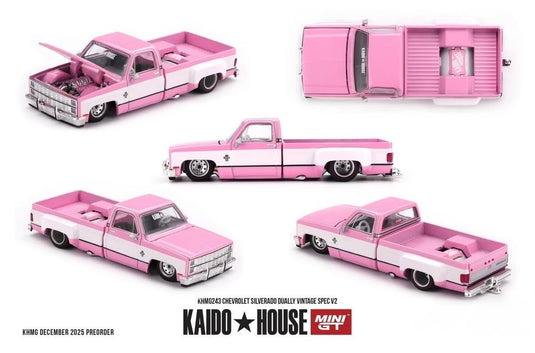 Chevrolet SILVERADO DUALLY VINTAGE SPEC V2 1980 MINI GT 1:64