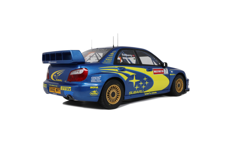 Load image into Gallery viewer, Subaru IMPREZA (S9) WRC BLUE P. SOLBERG WALES RALLYE 2003 OTTOmobile 1:12
