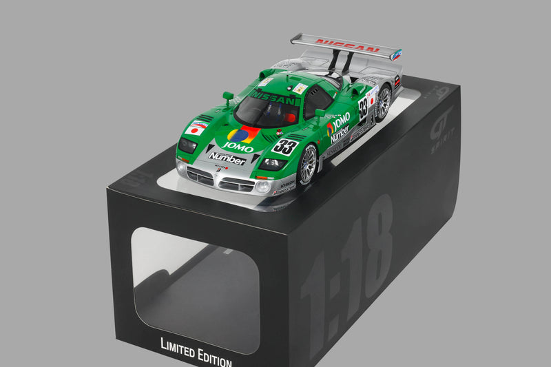 Chargez l'image dans la visionneuse de la galerie, NISSAN R390 GT1 LE MANS 1998 VERT 1998 GT SPIRIT 1:18
