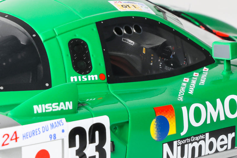 Chargez l'image dans la visionneuse de la galerie, NISSAN R390 GT1 LE MANS 1998 VERT 1998 GT SPIRIT 1:18
