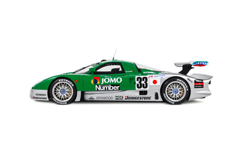 Chargez l'image dans la visionneuse de la galerie, NISSAN R390 GT1 LE MANS 1998 VERT 1998 GT SPIRIT 1:18
