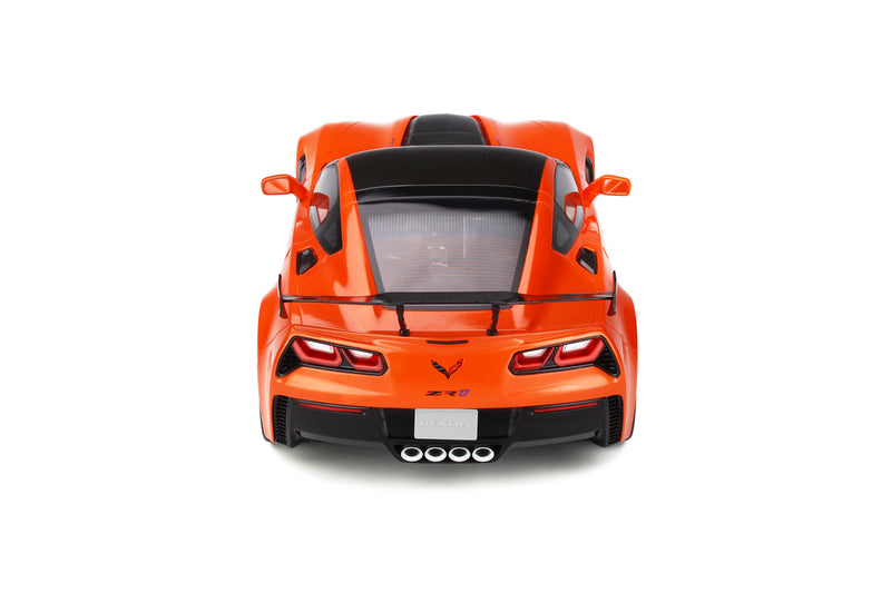 Laad de afbeelding in de Gallery-viewer, <tc>CHEVROLET CORVETTE C7 ZR1 ORANJE GT SPIRIT 1:12</tc>
