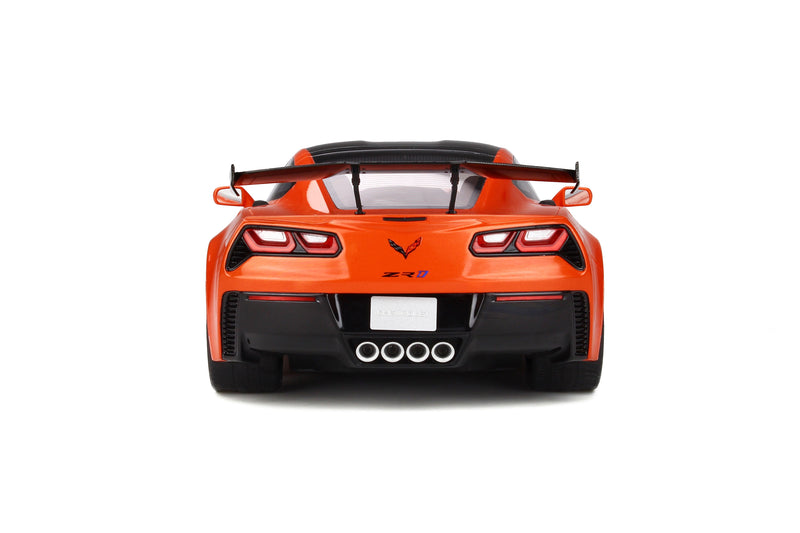 Laad de afbeelding in de Gallery-viewer, <tc>CHEVROLET CORVETTE C7 ZR1 ORANJE GT SPIRIT 1:12</tc>
