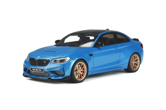 Bmw M2 (F22) CS 2021 BLUE METALLIC GT SPIRIT 1:18