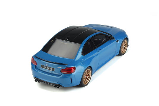 Bmw M2 (F22) CS 2021 BLUE METALLIC GT SPIRIT 1:18