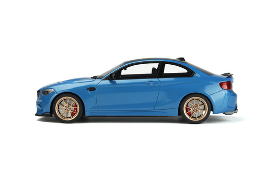 Bmw M2 (F22) CS 2021 BLUE METALLIC GT SPIRIT 1:18
