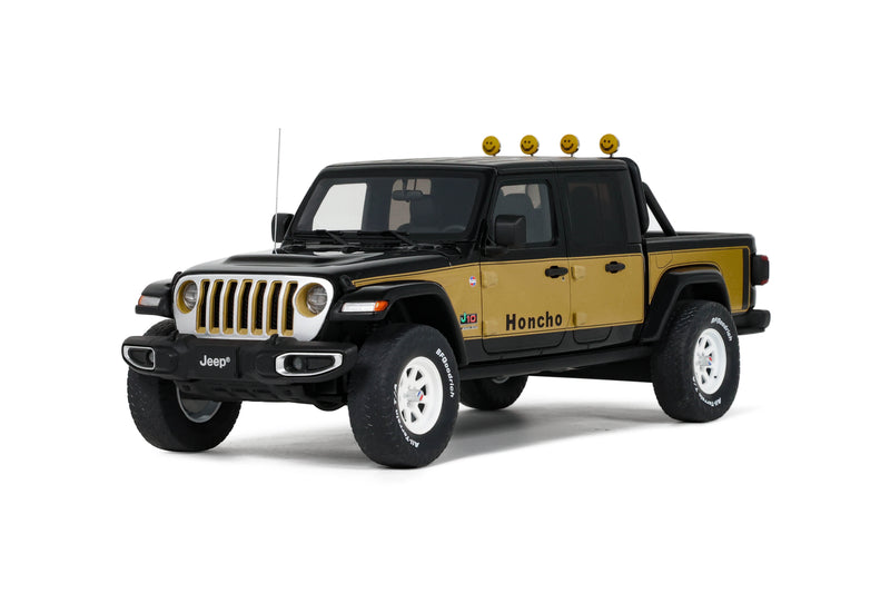 Chargez l'image dans la visionneuse de la galerie, Jeep GLADIATOR HONCHO 2020 NOIR GT SPIRIT 1:18

