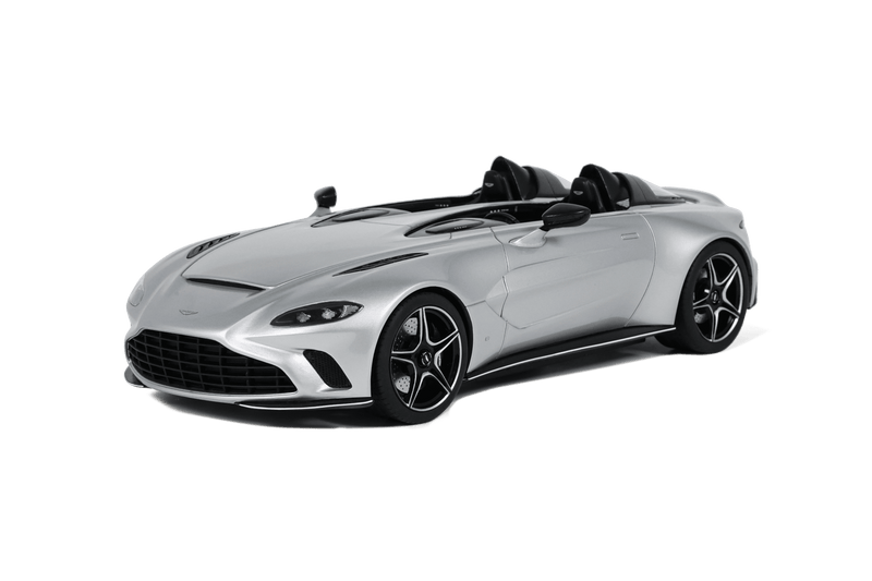 Chargez l'image dans la visionneuse de la galerie, Aston Martin V12 SPEEDSTER 2021 ARGENTÉ GT SPIRIT 1:18
