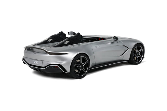 Aston Martin V12 SPEEDSTER 2021 ARGENTÉ GT SPIRIT 1:18