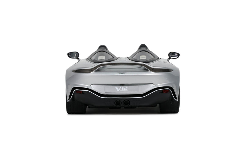 Chargez l'image dans la visionneuse de la galerie, Aston Martin V12 SPEEDSTER 2021 ARGENTÉ GT SPIRIT 1:18
