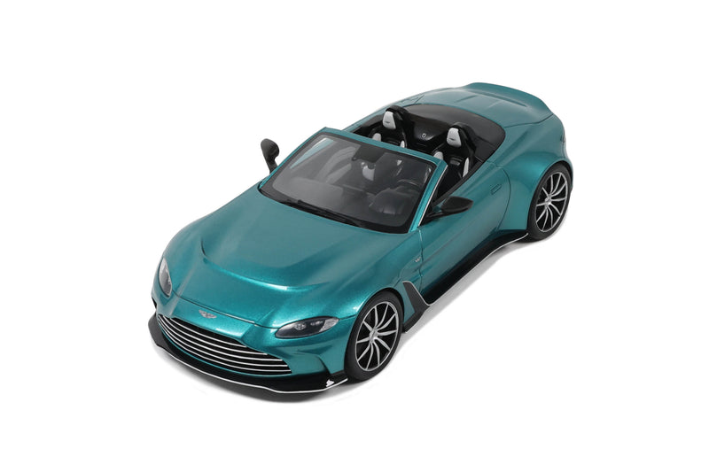 Chargez l'image dans la visionneuse de la galerie, Aston MARTIN V12 VANTAGE ROADSTER TAYOS TURQUOISE GT SPIRIT 1:18
