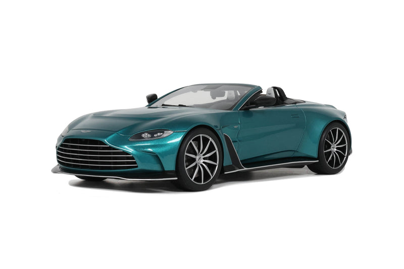 Chargez l'image dans la visionneuse de la galerie, Aston MARTIN V12 VANTAGE ROADSTER TAYOS TURQUOISE GT SPIRIT 1:18
