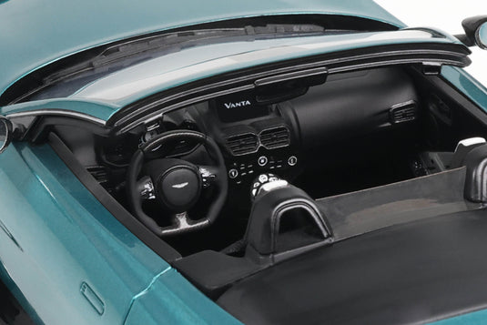 Aston MARTIN V12 VANTAGE ROADSTER TAYOS TURQUOISE GT SPIRIT 1:18