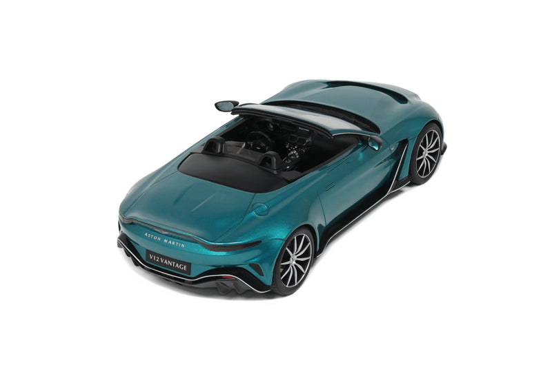 Chargez l'image dans la visionneuse de la galerie, Aston MARTIN V12 VANTAGE ROADSTER TAYOS TURQUOISE GT SPIRIT 1:18
