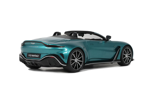 Aston MARTIN V12 VANTAGE ROADSTER TAYOS TURQUOISE GT SPIRIT 1:18