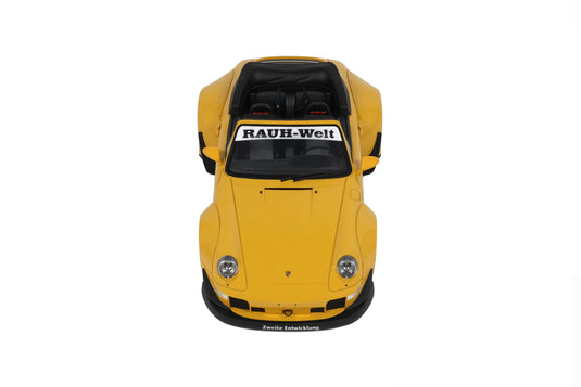 PORSCHE RWB BODYKIT NOHRA YELLOW 2023 GT SPIRIT 1:18