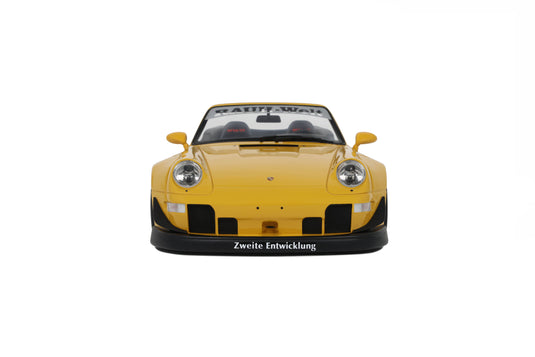 PORSCHE RWB BODYKIT NOHRA YELLOW 2023 GT SPIRIT 1:18