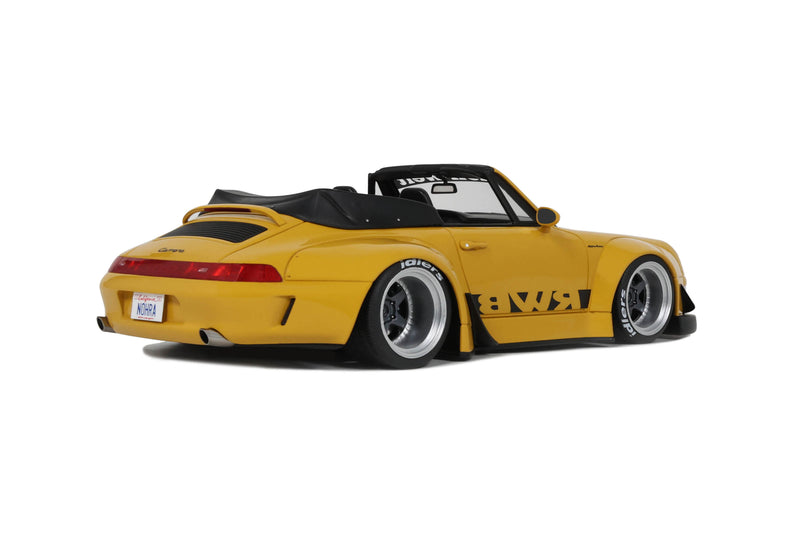Load image into Gallery viewer, PORSCHE RWB BODYKIT NOHRA YELLOW 2023 GT SPIRIT 1:18
