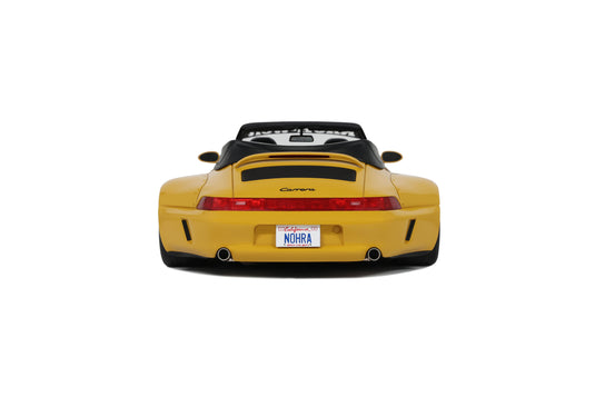 PORSCHE RWB BODYKIT NOHRA YELLOW 2023 GT SPIRIT 1:18