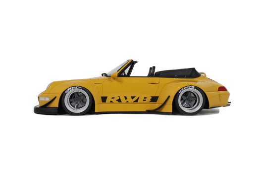 PORSCHE RWB BODYKIT NOHRA YELLOW 2023 GT SPIRIT 1:18