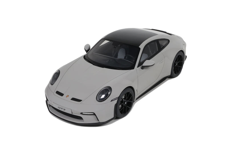 Laad de afbeelding in de Gallery-viewer, PORSCHE 992 GT3 TOURING GRIJS GT SPIRIT 1:12
