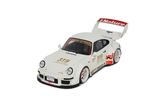 Porsche RWB NATTY DREAD JUNIOR WHITE 2024 GT SPIRIT 1:18