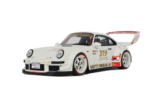 Porsche RWB NATTY DREAD JUNIOR WHITE 2024 GT SPIRIT 1:18