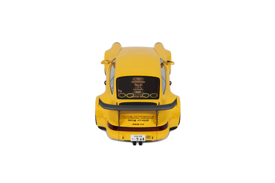 Porsche RWB QEEMA YELLOW 2024 GT SPIRIT 1:18