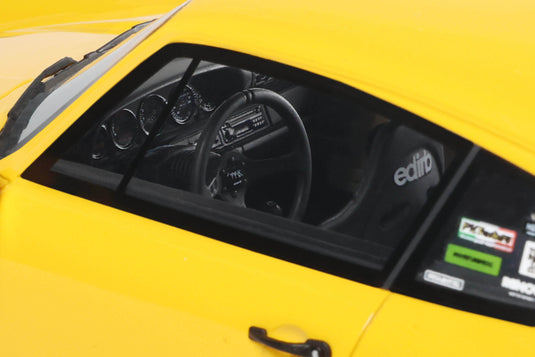 Porsche RWB QEEMA YELLOW 2024 GT SPIRIT 1:18