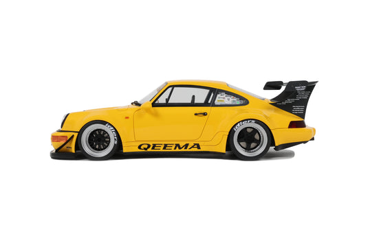 Porsche RWB QEEMA YELLOW 2024 GT SPIRIT 1:18