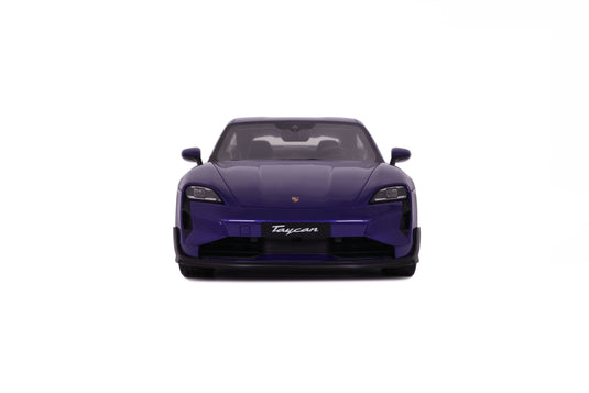Porsche TAYCAN TURBO GT PAARS SKY METALLIC 2023 GT SPIRIT 1:18