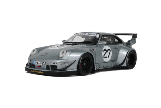 Porsche RWB YUIITSUMUNI SILVER 2024 GT SPIRIT 1:18