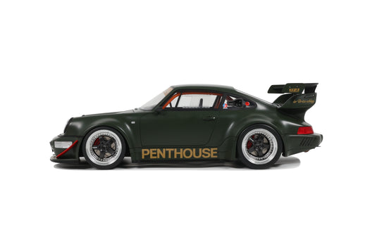 Porsche RWB PENTHOUSE GREEN 2008 GT SPIRIT 1:18