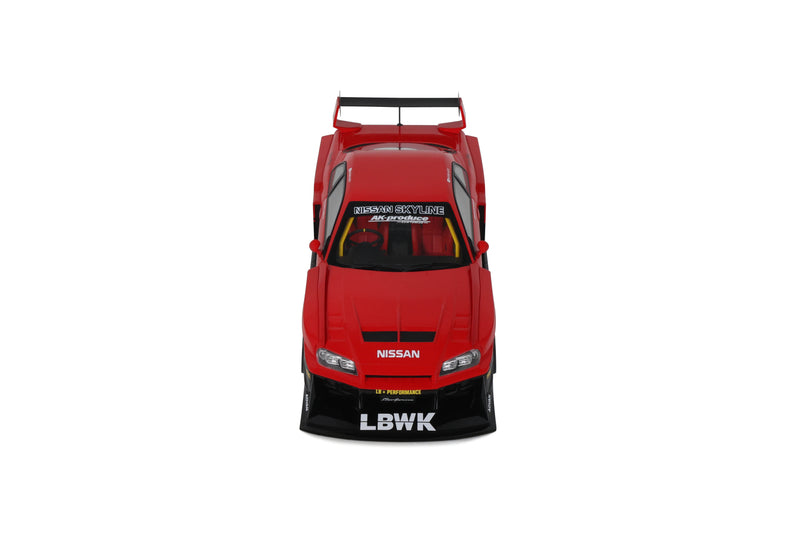 Load image into Gallery viewer, NISSAN SKYLINE R34 GT- R LB SUPER SILHOUETTE RED 2020 GT SPIRIT 1:18
