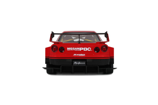 NISSAN SKYLINE R34 GT- R LB SUPER SILHOUETTE RED 2020 GT SPIRIT 1:18