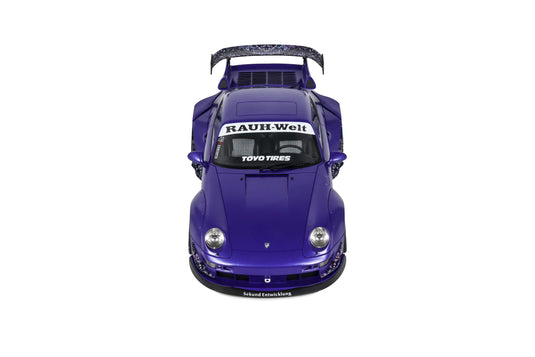 PORSCHE RWB SON GOKU PURPLE 2024 GT SPIRIT 1:18