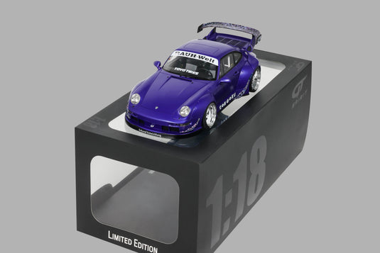 PORSCHE RWB SON GOKU PURPLE 2024 GT SPIRIT 1:18