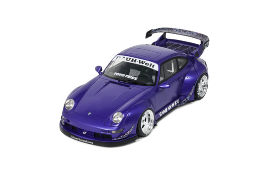 PORSCHE RWB SON GOKU PURPLE 2024 GT SPIRIT 1:18