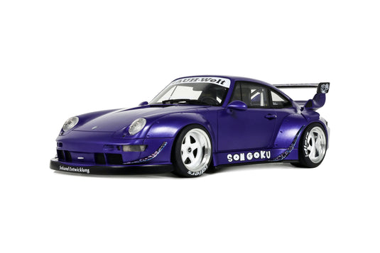 PORSCHE RWB SON GOKU PURPLE 2024 GT SPIRIT 1:18